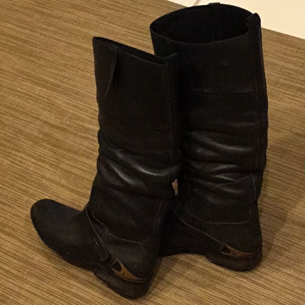 Golden goose knee high boots